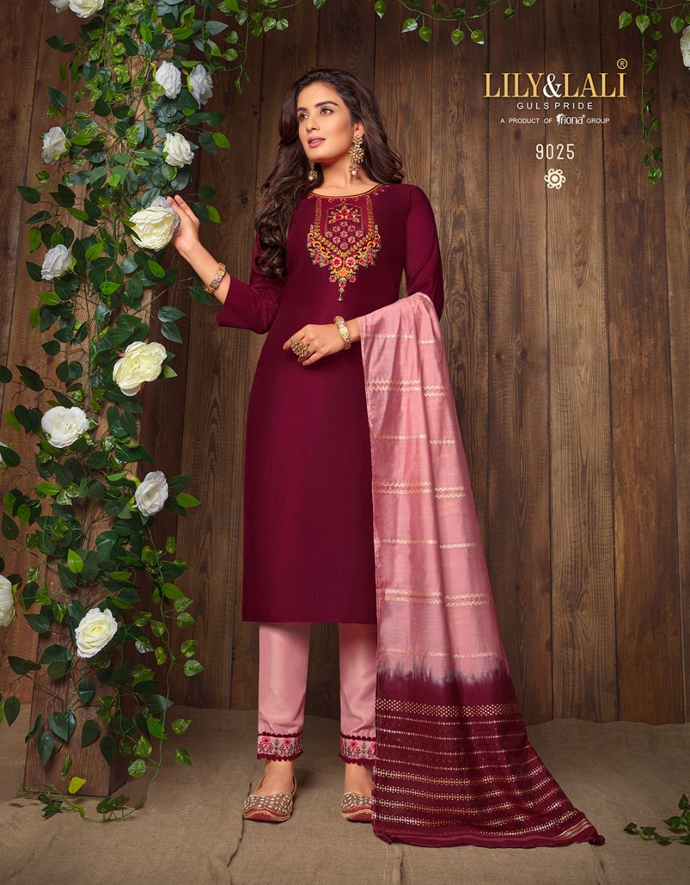 Lily And Lali Madhvi Fancy Designer Latest Ready Made Suit Collection